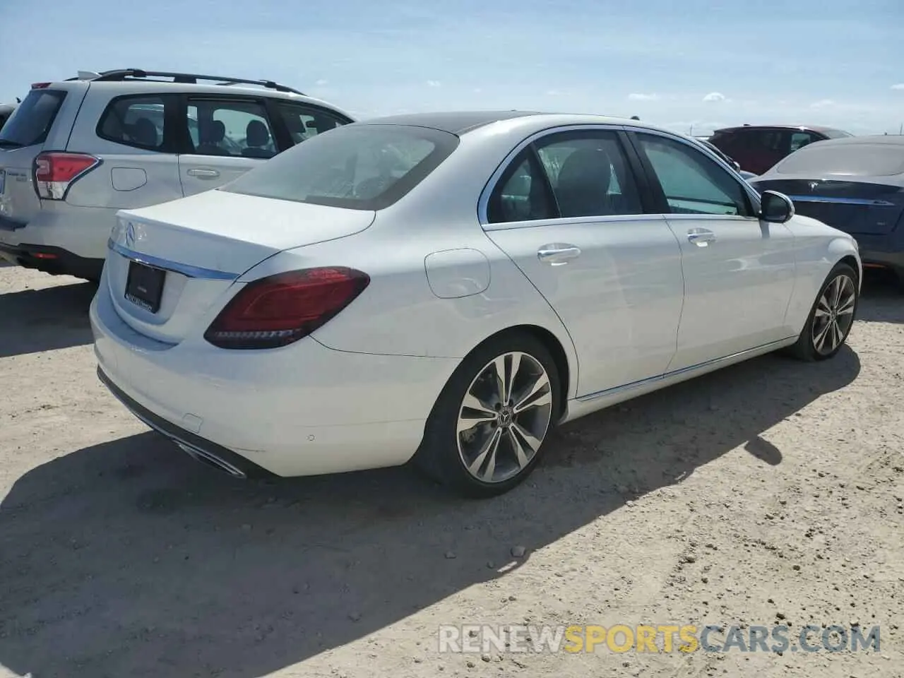 3 Photograph of a damaged car 55SWF8DB9KU306796 MERCEDES-BENZ C-CLASS 2019