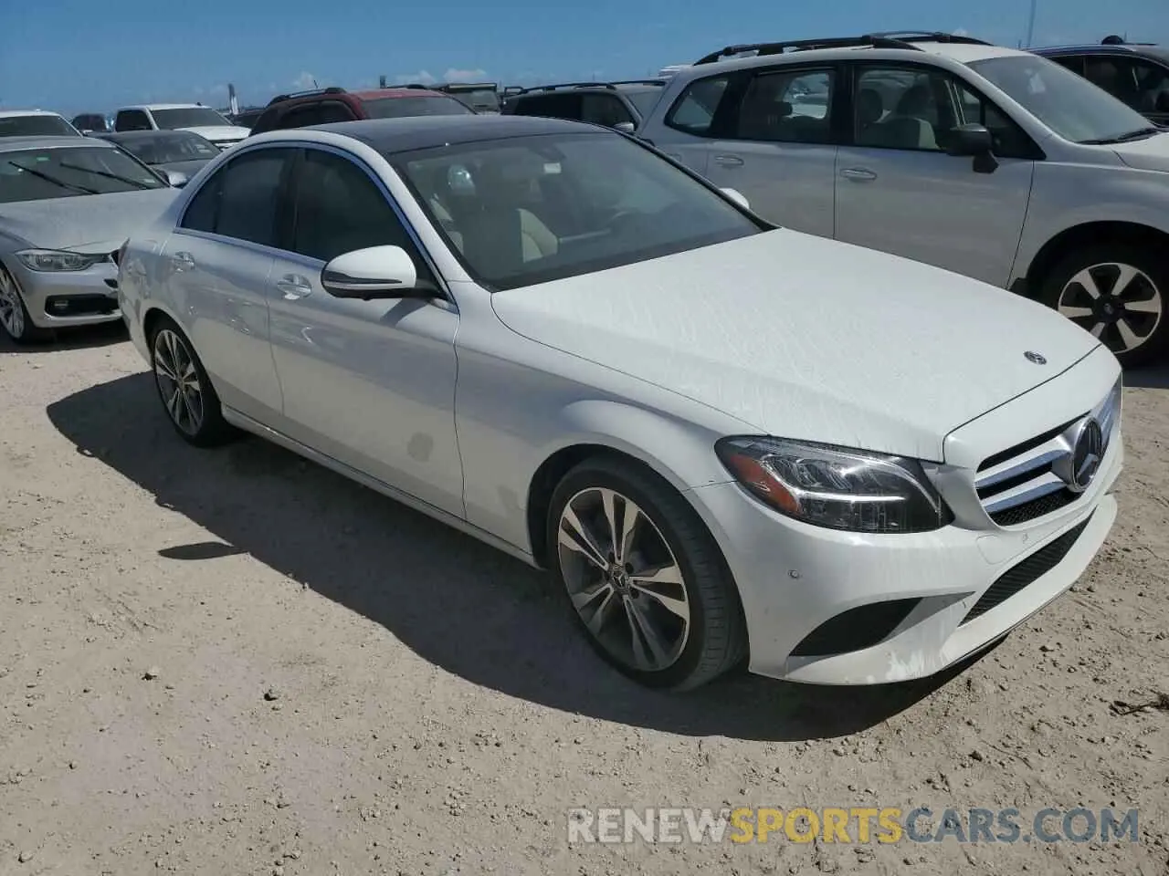 4 Photograph of a damaged car 55SWF8DB9KU306796 MERCEDES-BENZ C-CLASS 2019