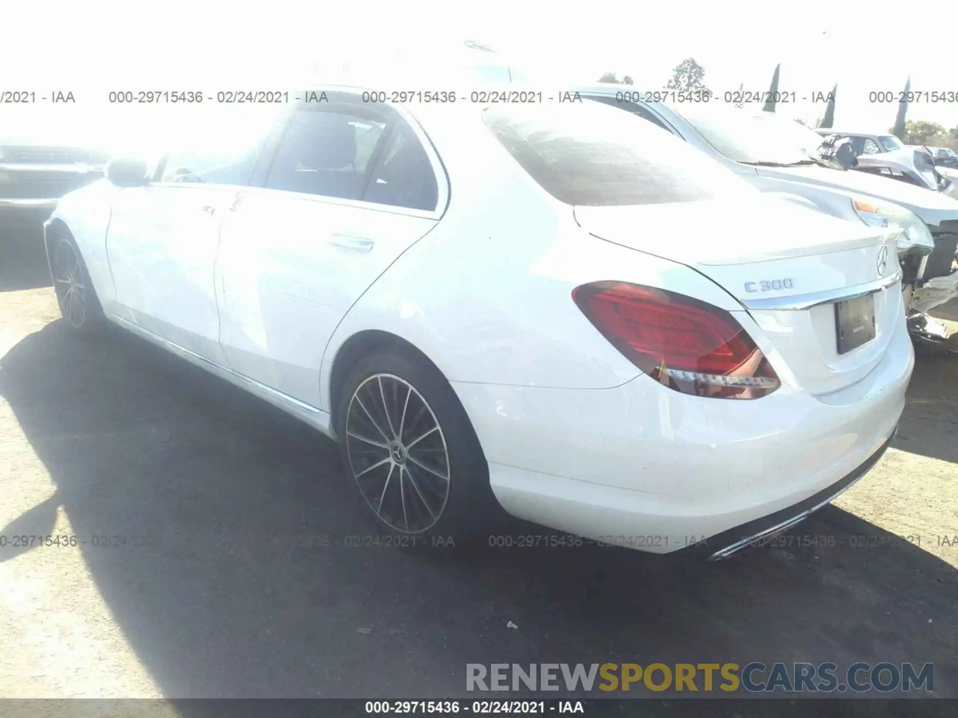 3 Photograph of a damaged car 55SWF8DB9KU311870 MERCEDES-BENZ C-CLASS 2019