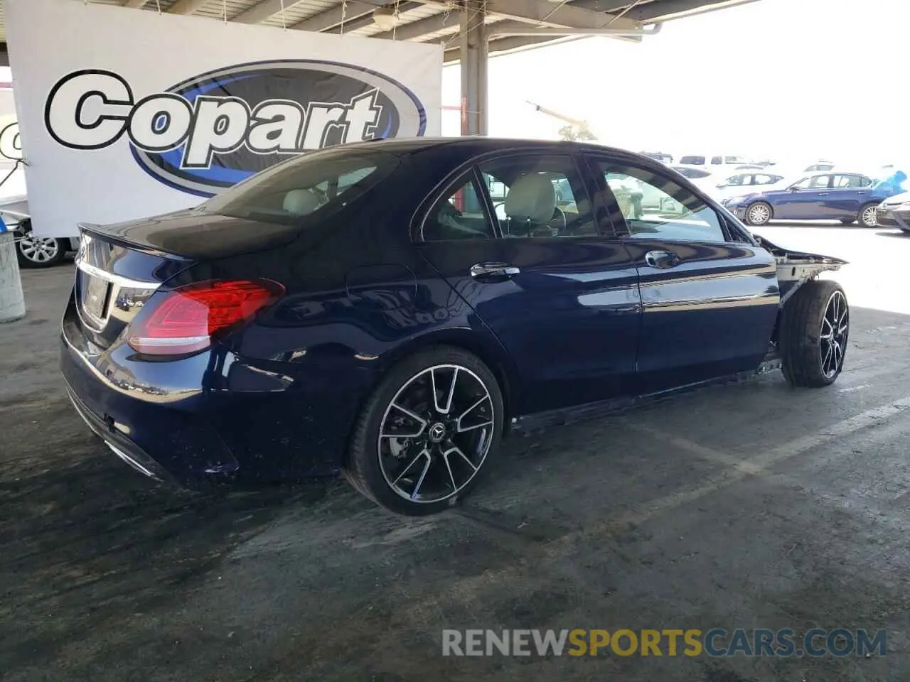 3 Photograph of a damaged car 55SWF8DB9KU313487 MERCEDES-BENZ C-CLASS 2019