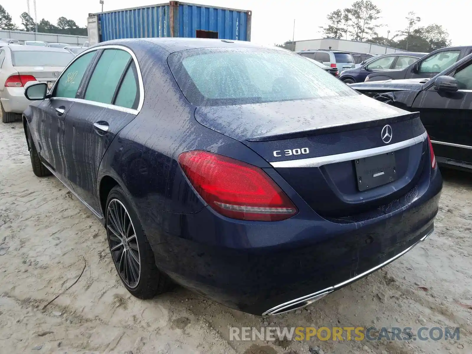 3 Photograph of a damaged car 55SWF8DBXKU284310 MERCEDES-BENZ C CLASS 2019