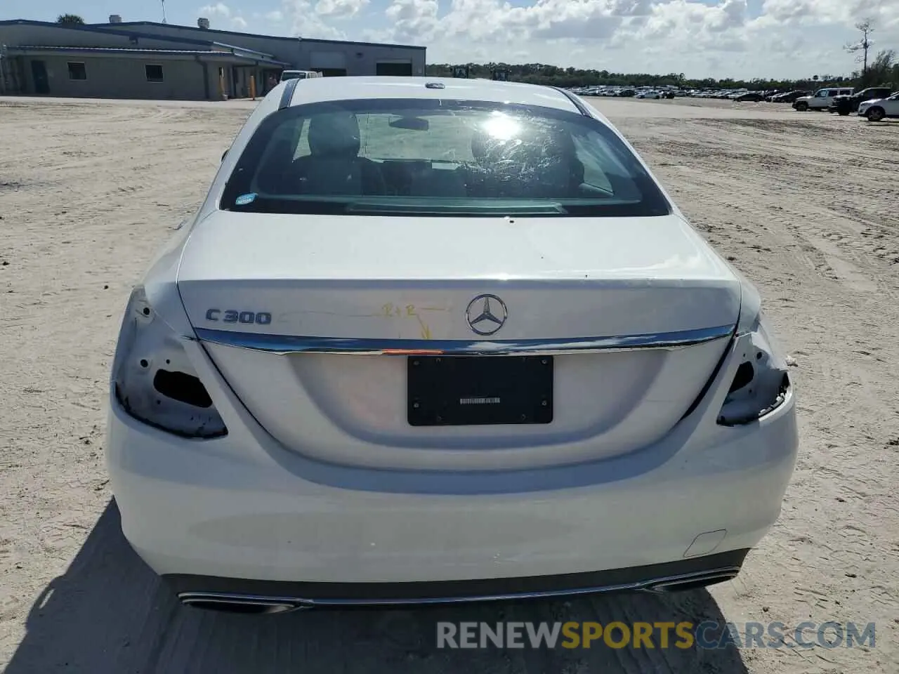 6 Photograph of a damaged car 55SWF8DBXKU287272 MERCEDES-BENZ C-CLASS 2019