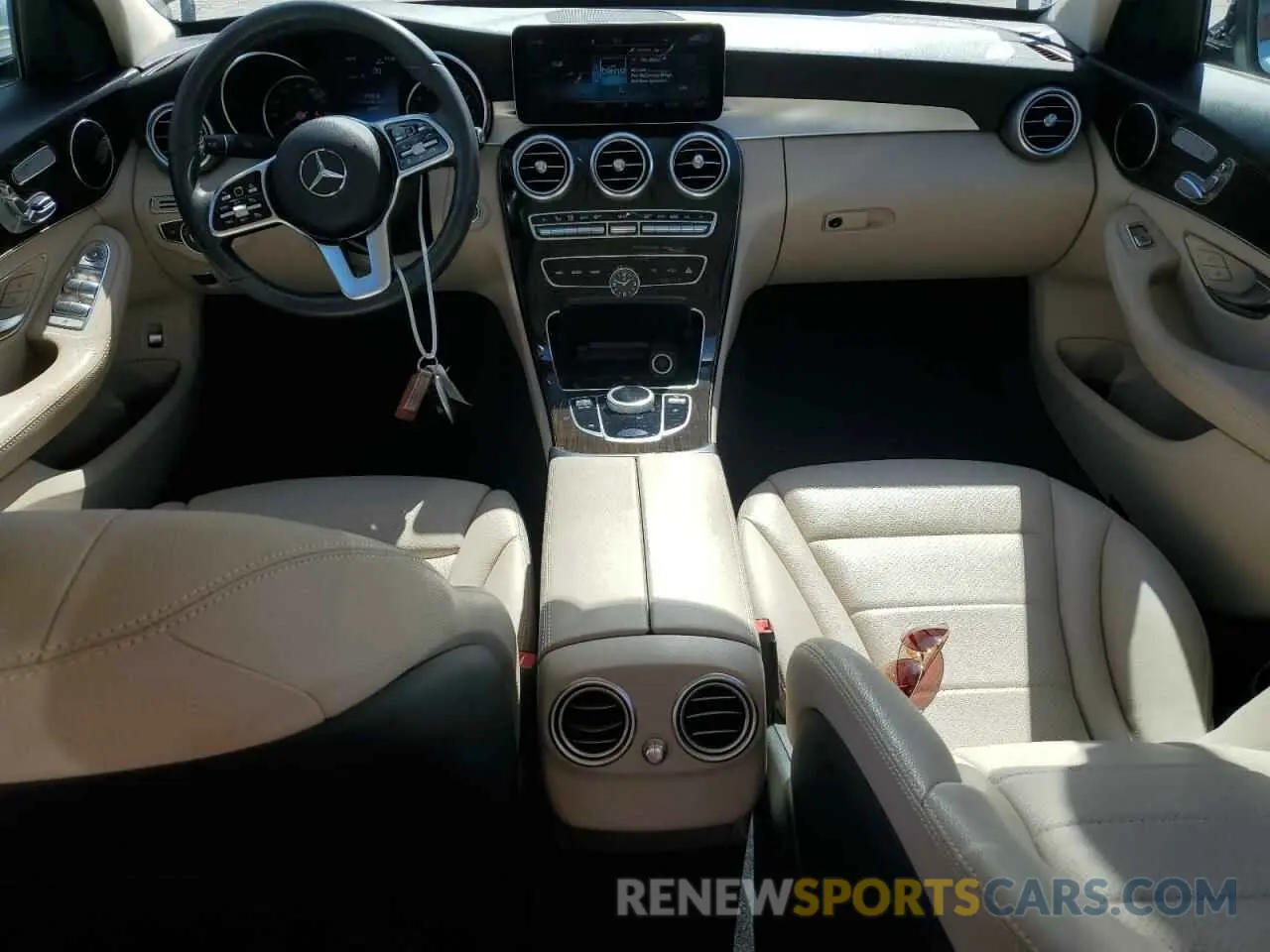8 Photograph of a damaged car 55SWF8DBXKU287272 MERCEDES-BENZ C-CLASS 2019