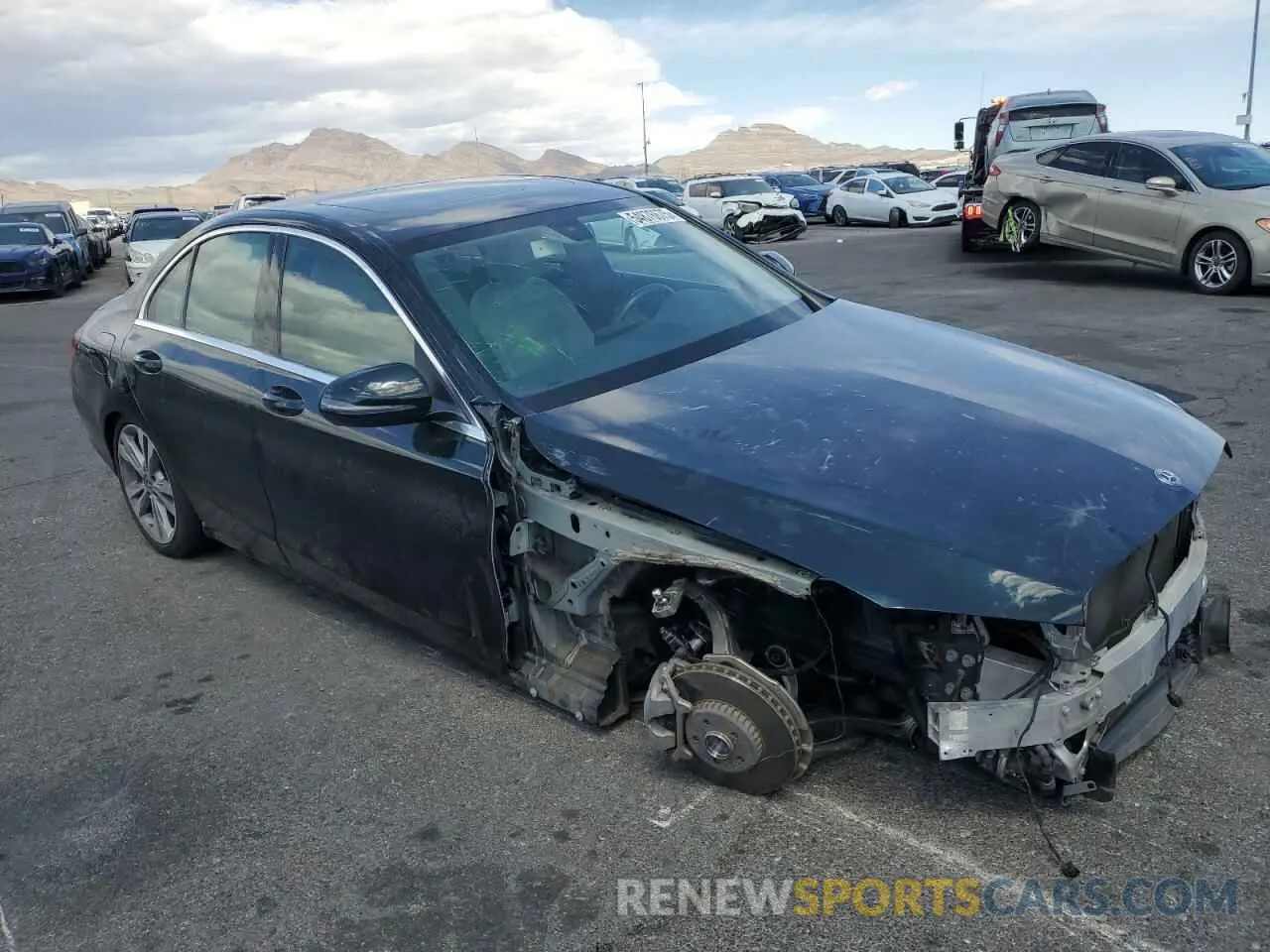 4 Photograph of a damaged car 55SWF8DBXKU289278 MERCEDES-BENZ C-CLASS 2019