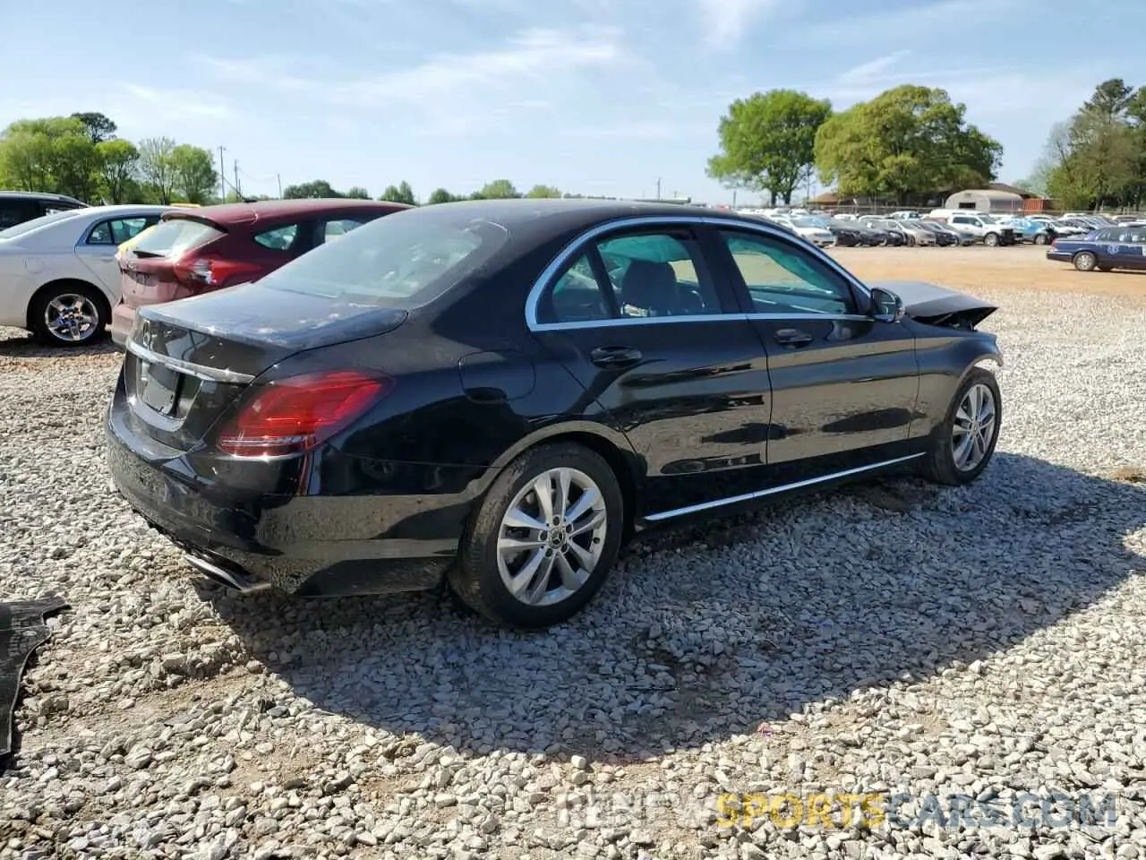 3 Photograph of a damaged car 55SWF8DBXKU294402 MERCEDES-BENZ C-CLASS 2019