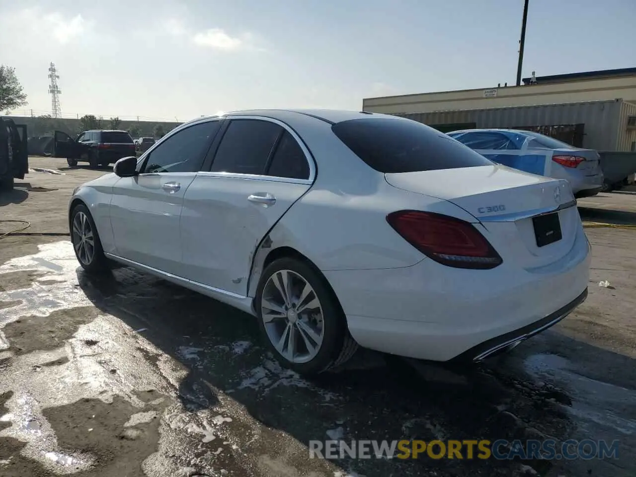 2 Photograph of a damaged car 55SWF8DBXKU295744 MERCEDES-BENZ C-CLASS 2019