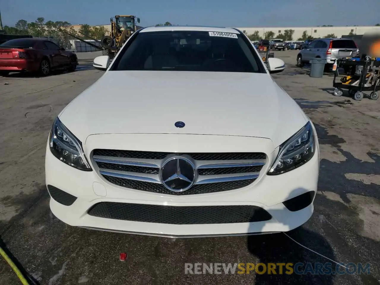 5 Photograph of a damaged car 55SWF8DBXKU295744 MERCEDES-BENZ C-CLASS 2019