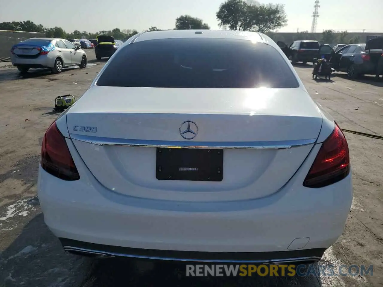 6 Photograph of a damaged car 55SWF8DBXKU295744 MERCEDES-BENZ C-CLASS 2019