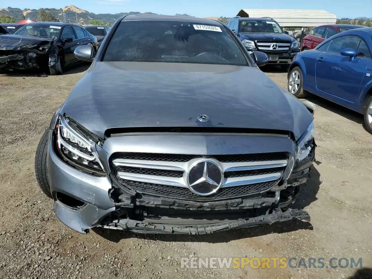 5 Photograph of a damaged car 55SWF8DBXKU300148 MERCEDES-BENZ C-CLASS 2019