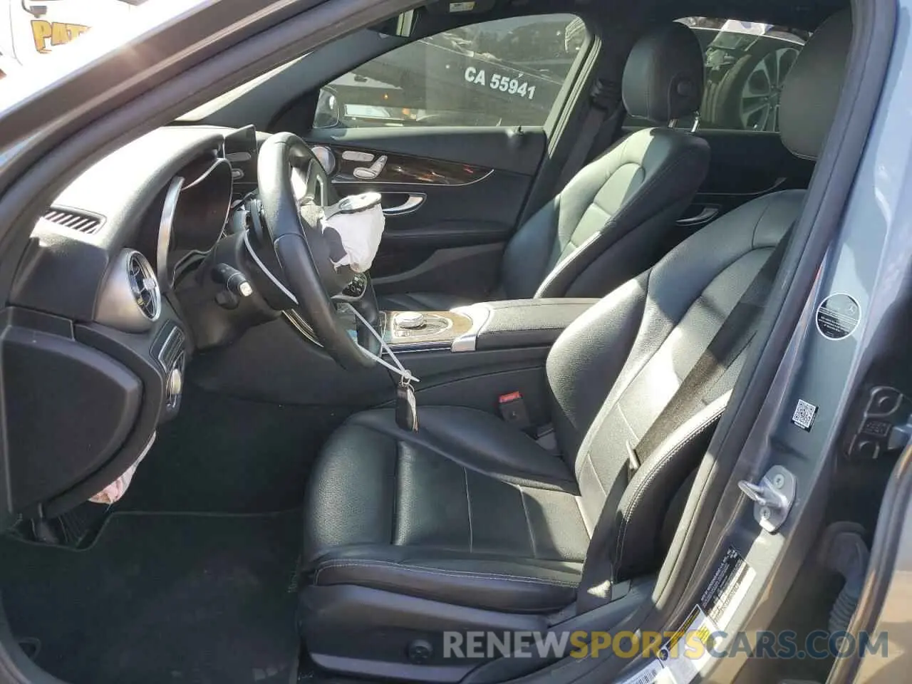 7 Photograph of a damaged car 55SWF8DBXKU300148 MERCEDES-BENZ C-CLASS 2019