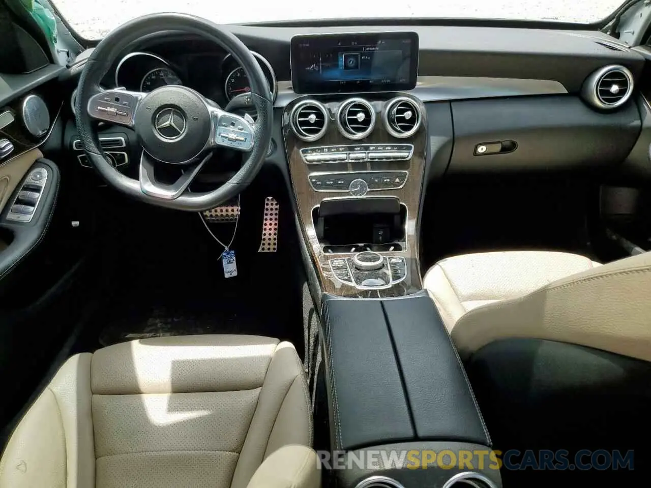 8 Photograph of a damaged car 55SWF8DBXKU310789 MERCEDES-BENZ C-CLASS 2019