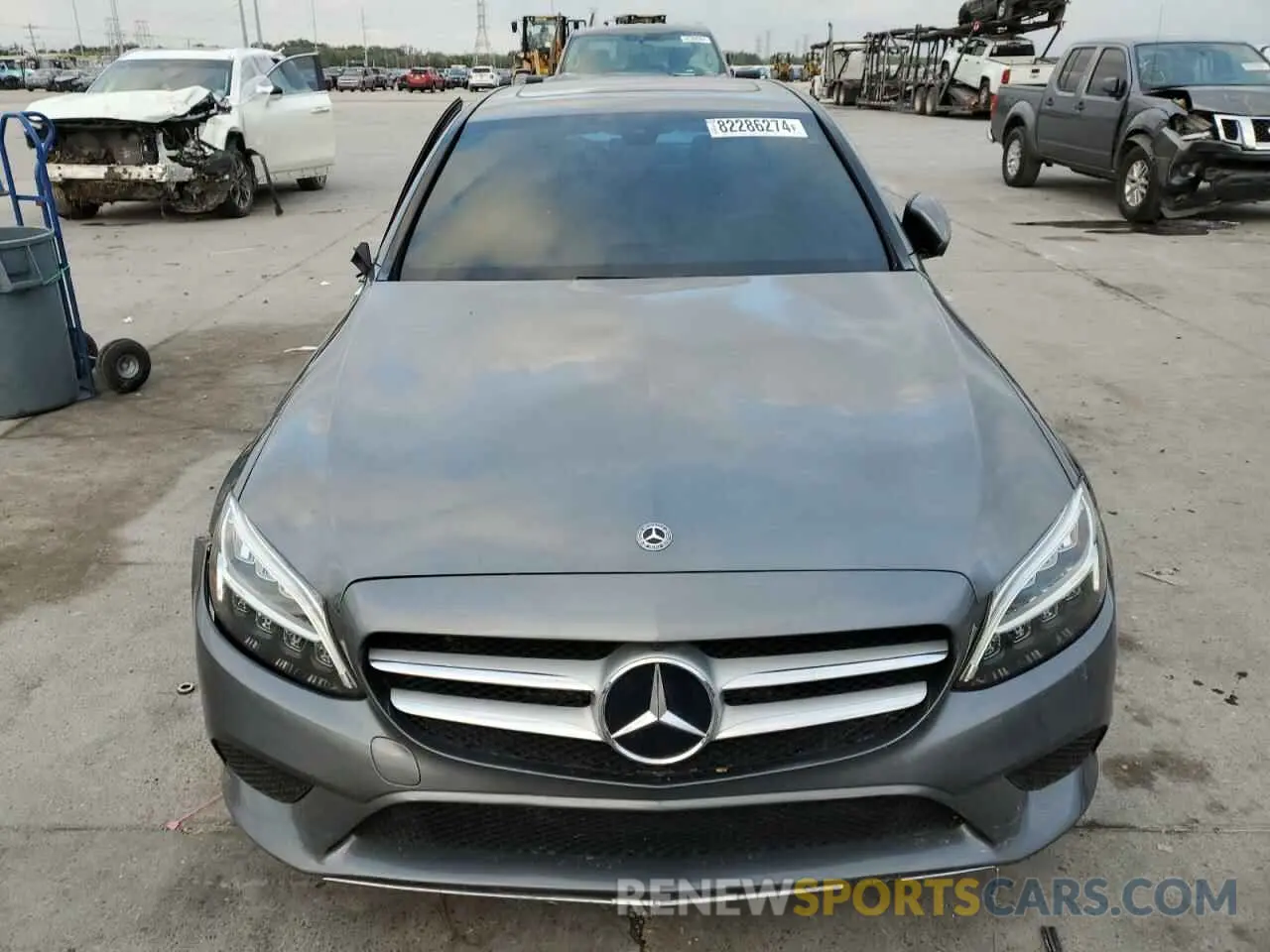 5 Photograph of a damaged car 55SWF8DBXKU315667 MERCEDES-BENZ C-CLASS 2019