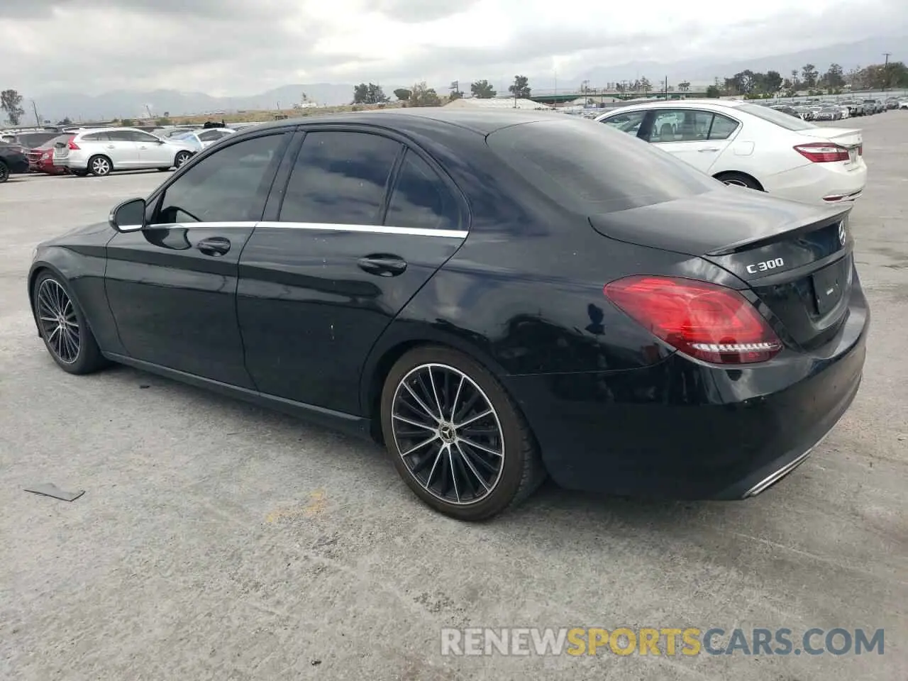 2 Photograph of a damaged car 55SWF8DBXKU319380 MERCEDES-BENZ C-CLASS 2019