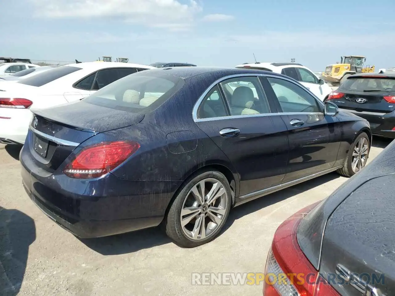 3 Photograph of a damaged car 55SWF8DBXKU321694 MERCEDES-BENZ C-CLASS 2019
