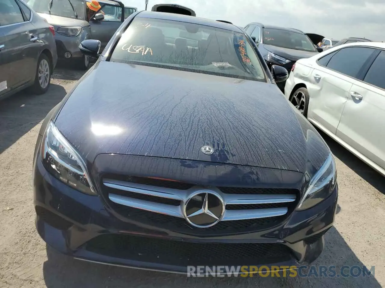 5 Photograph of a damaged car 55SWF8DBXKU321694 MERCEDES-BENZ C-CLASS 2019