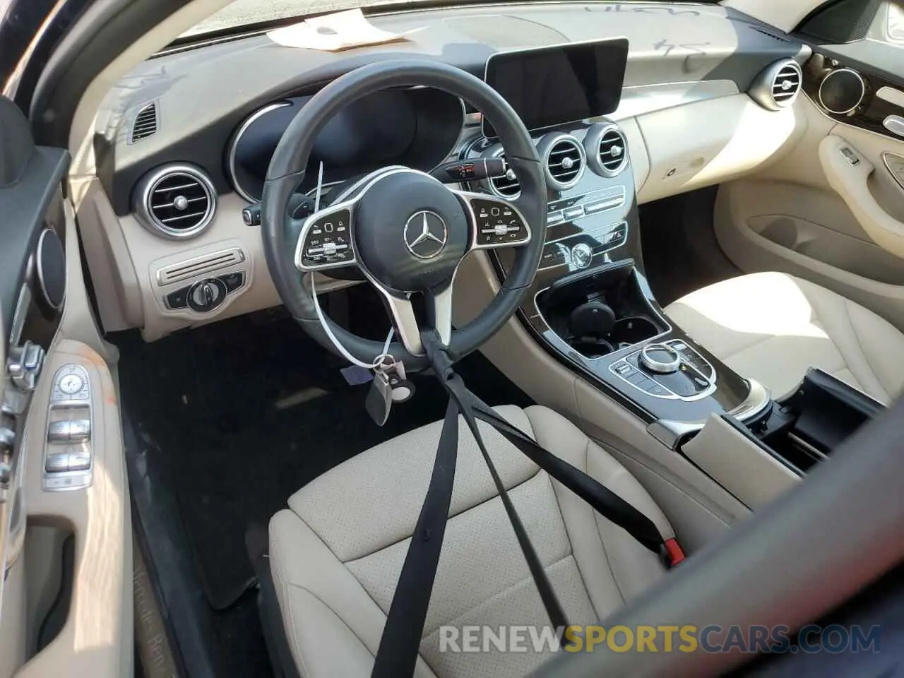 8 Photograph of a damaged car 55SWF8DBXKU321694 MERCEDES-BENZ C-CLASS 2019