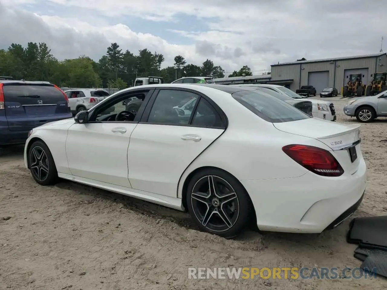 2 Photograph of a damaged car 55SWF8EB0KU284346 MERCEDES-BENZ C-CLASS 2019