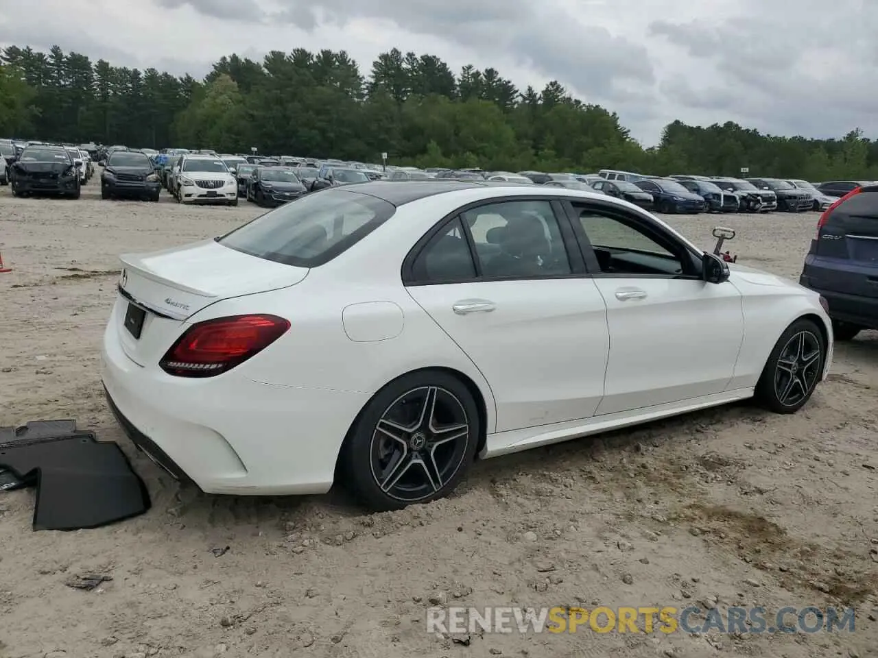 3 Photograph of a damaged car 55SWF8EB0KU284346 MERCEDES-BENZ C-CLASS 2019