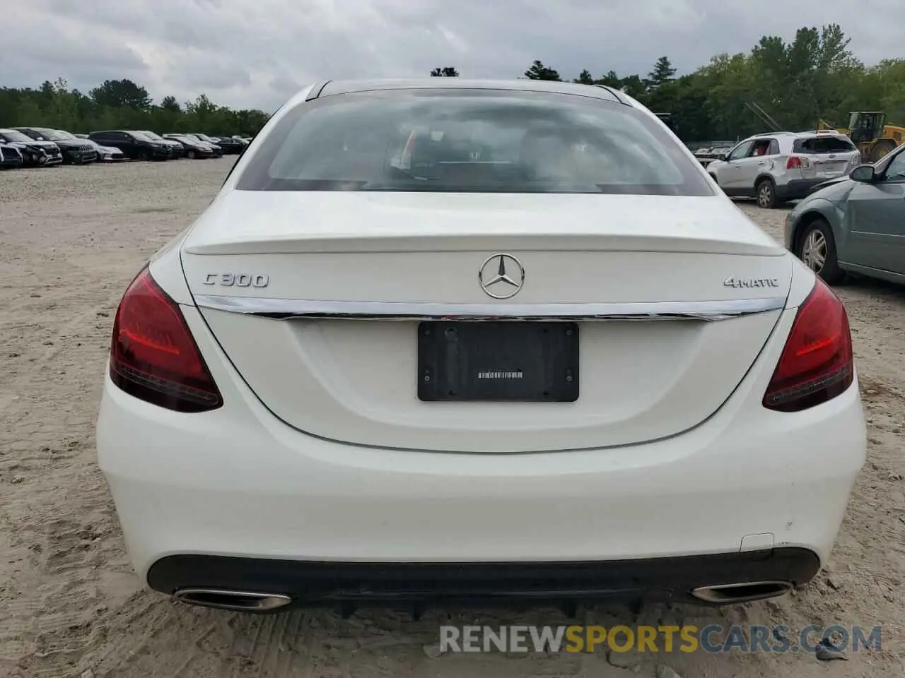6 Photograph of a damaged car 55SWF8EB0KU284346 MERCEDES-BENZ C-CLASS 2019
