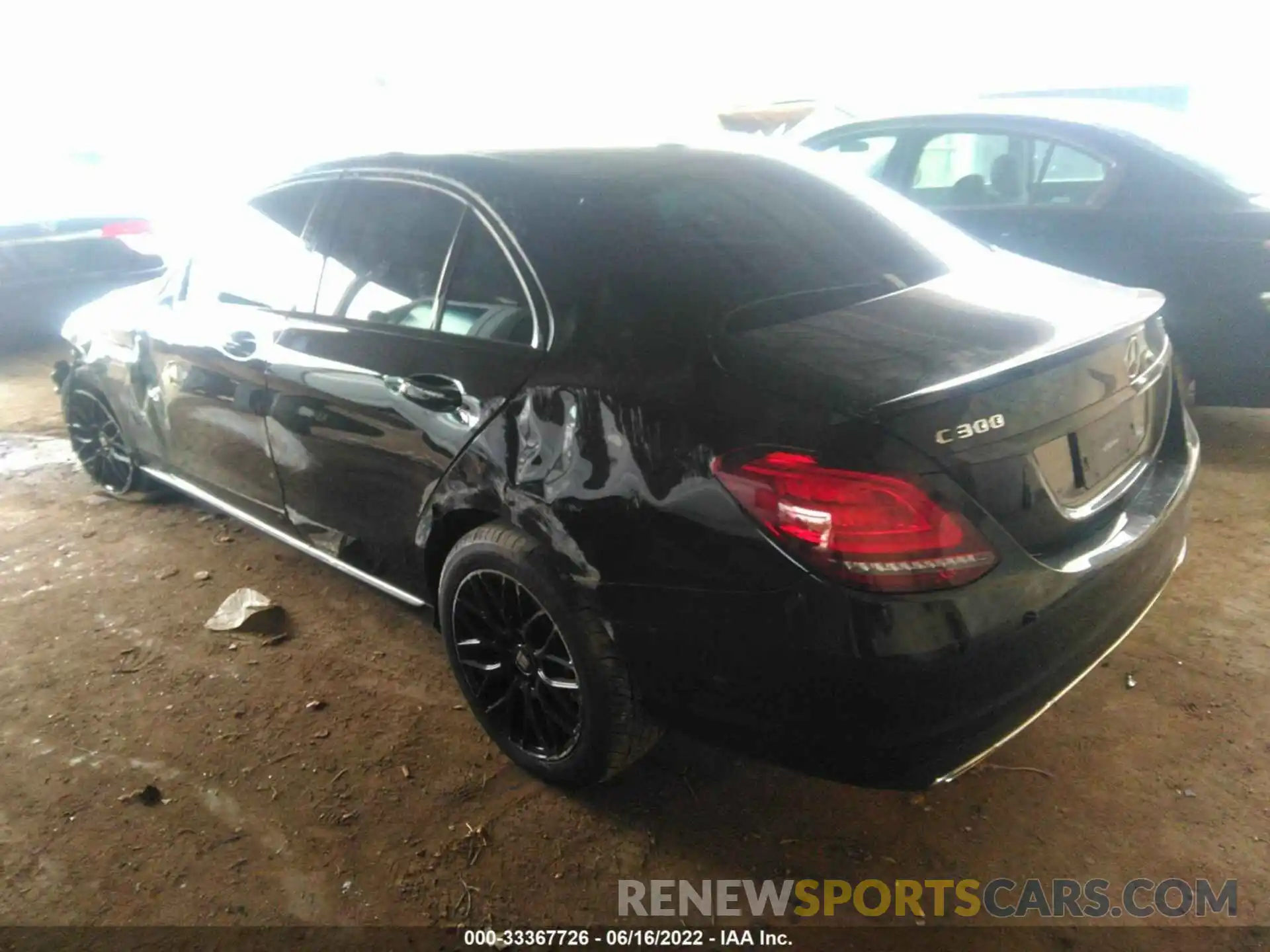 3 Photograph of a damaged car 55SWF8EB0KU291300 MERCEDES-BENZ C-CLASS 2019