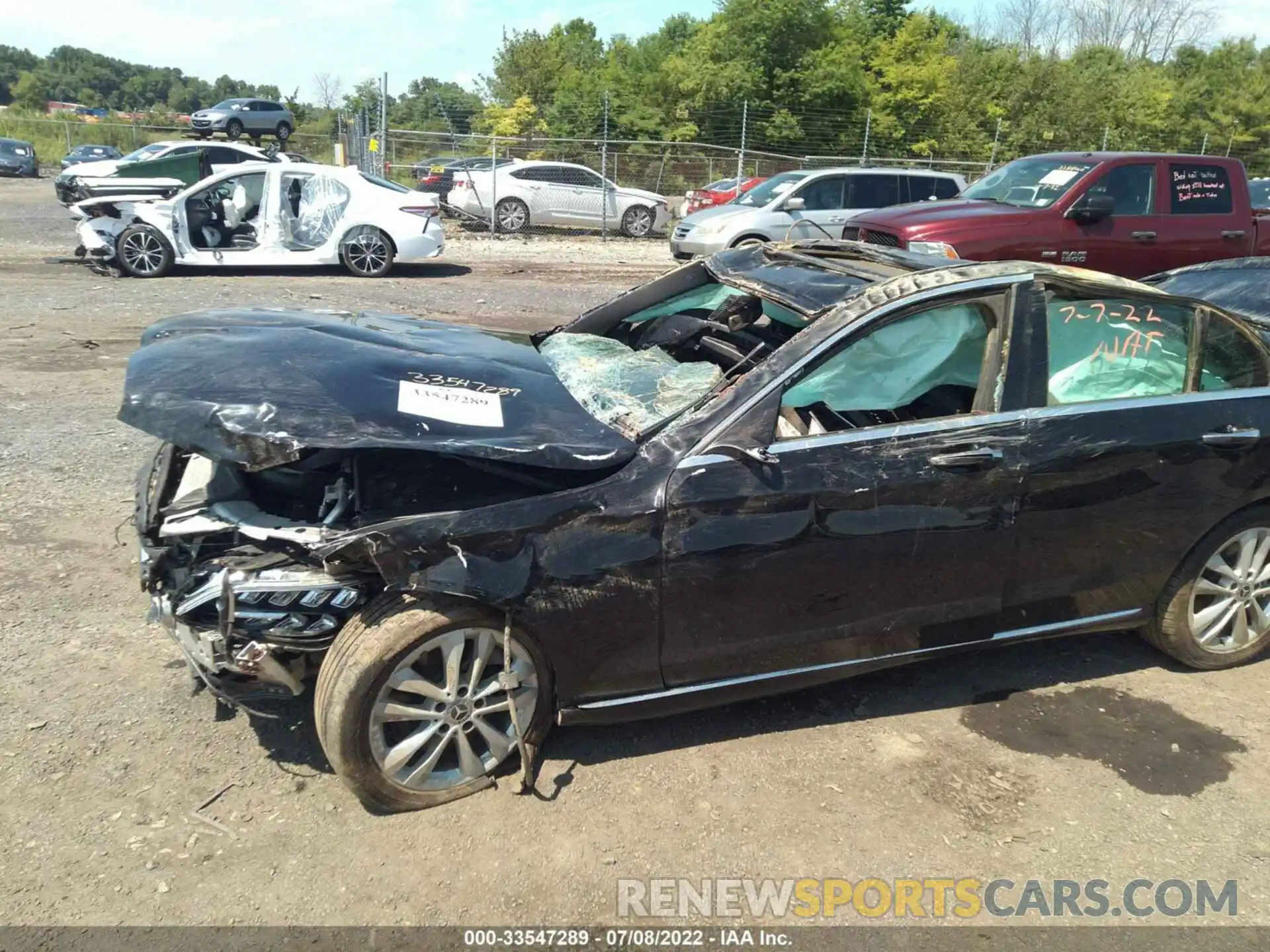 6 Photograph of a damaged car 55SWF8EB0KU307463 MERCEDES-BENZ C-CLASS 2019