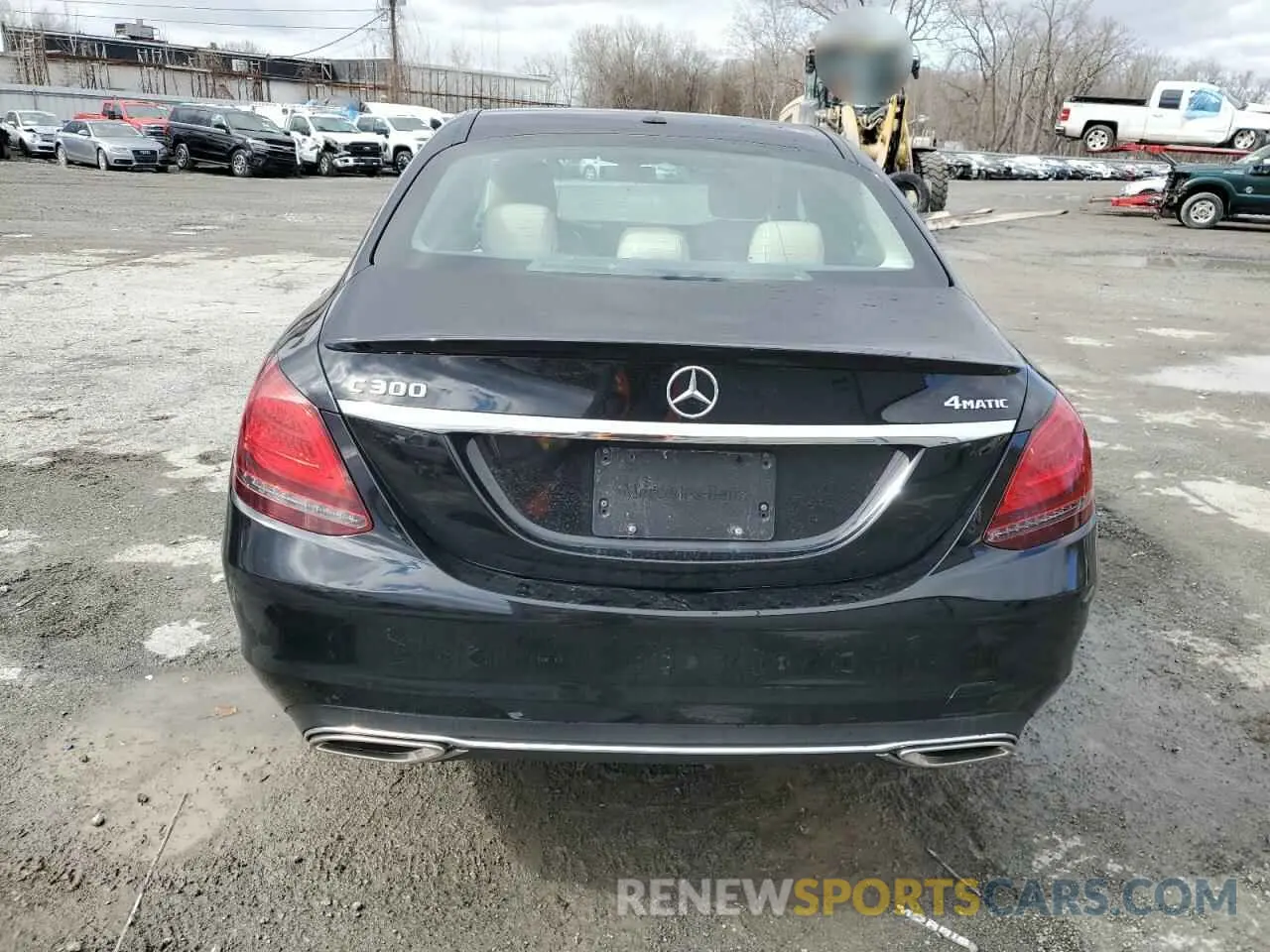 6 Photograph of a damaged car 55SWF8EB0KU310640 MERCEDES-BENZ C-CLASS 2019
