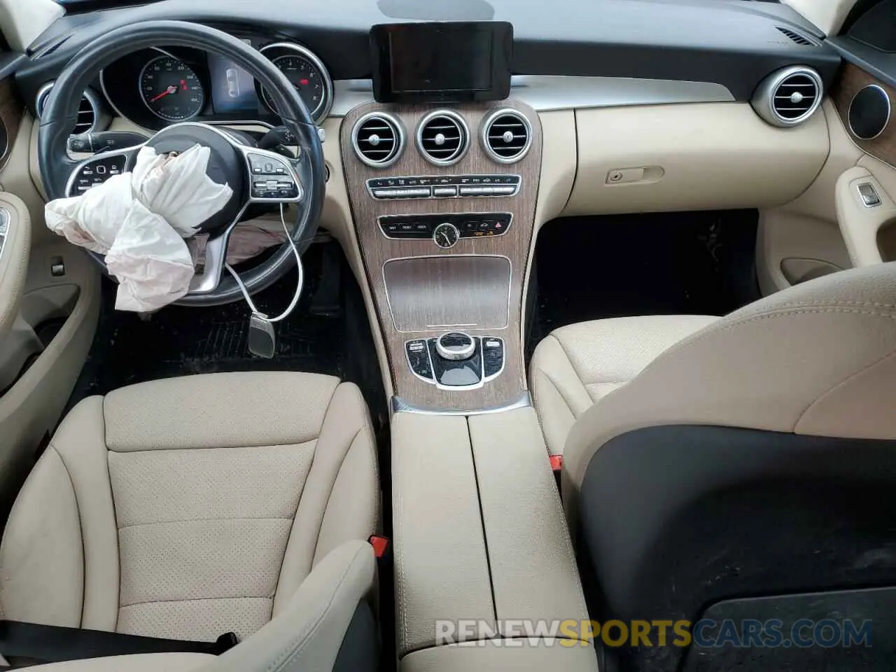 8 Photograph of a damaged car 55SWF8EB0KU310640 MERCEDES-BENZ C-CLASS 2019