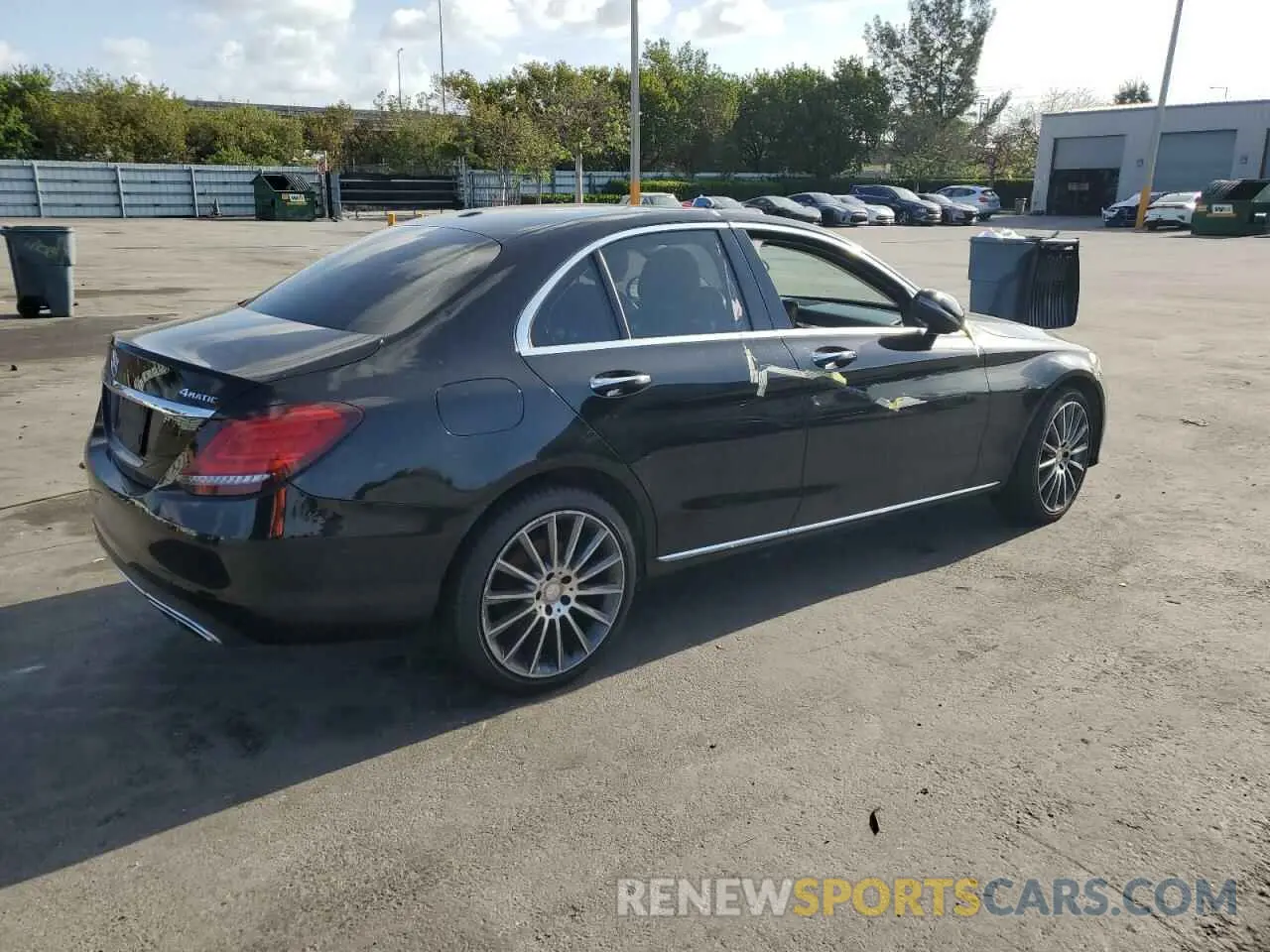 3 Photograph of a damaged car 55SWF8EB0KU318463 MERCEDES-BENZ C-CLASS 2019