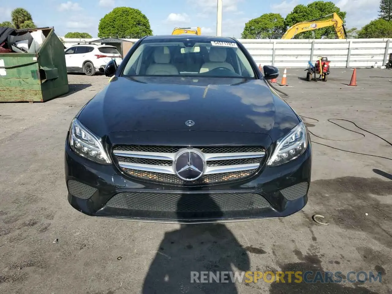 5 Photograph of a damaged car 55SWF8EB0KU318463 MERCEDES-BENZ C-CLASS 2019