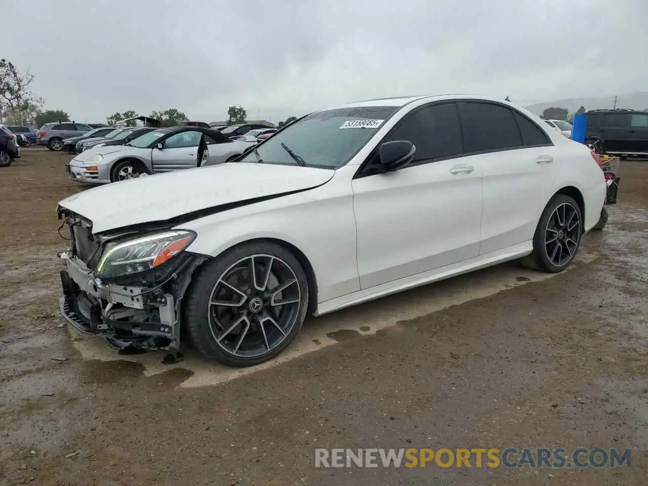 1 Photograph of a damaged car 55SWF8EB0KU321797 MERCEDES-BENZ C-CLASS 2019