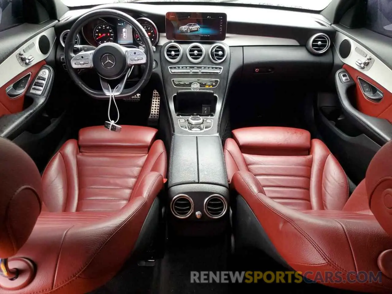 8 Photograph of a damaged car 55SWF8EB0KU321797 MERCEDES-BENZ C-CLASS 2019