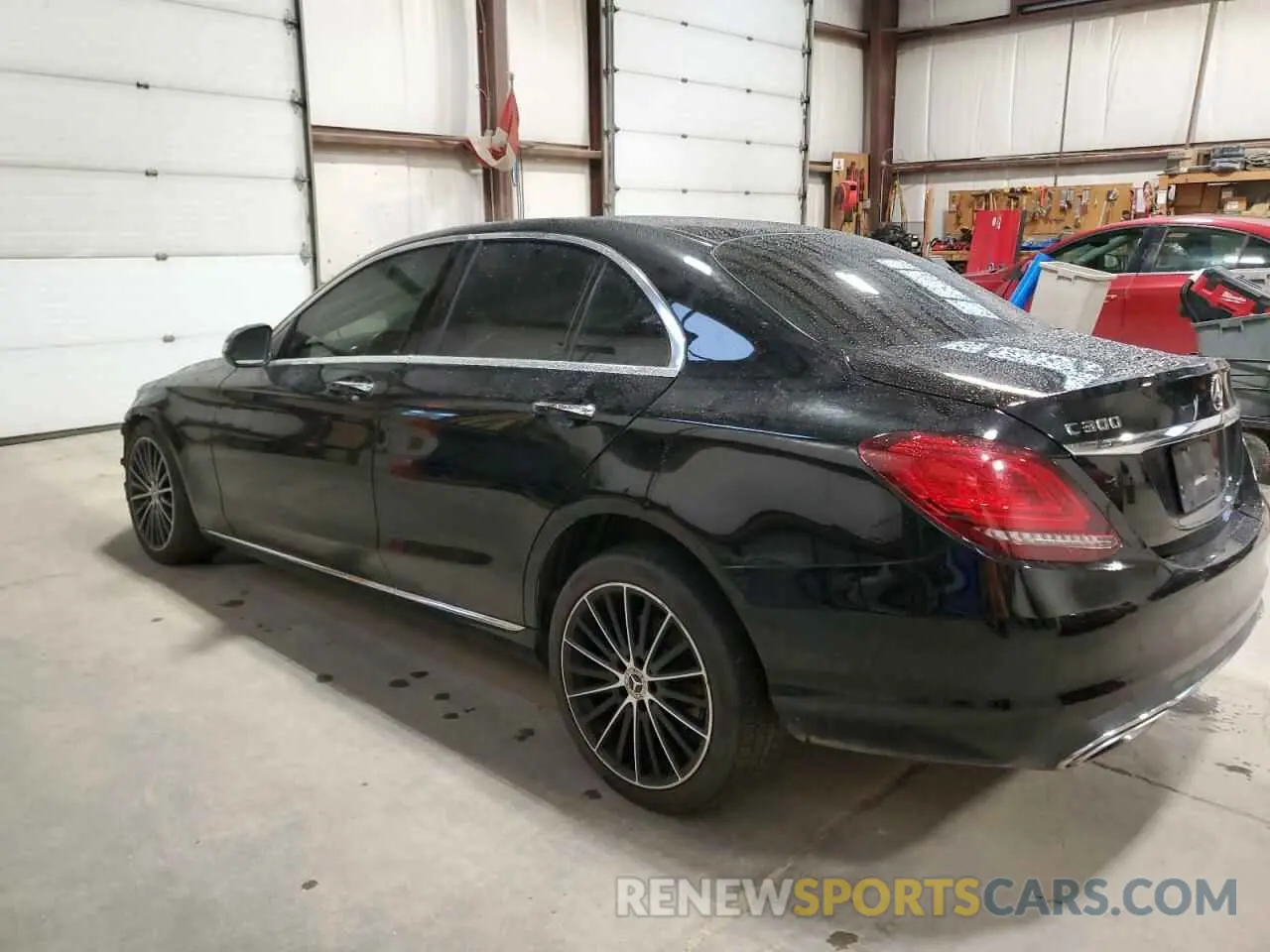 2 Photograph of a damaged car 55SWF8EB0KU322433 MERCEDES-BENZ C-CLASS 2019