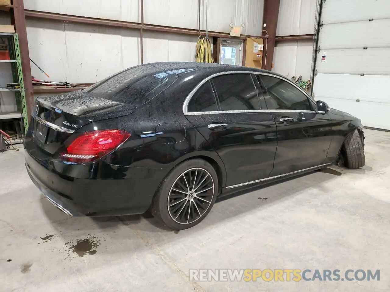 3 Photograph of a damaged car 55SWF8EB0KU322433 MERCEDES-BENZ C-CLASS 2019