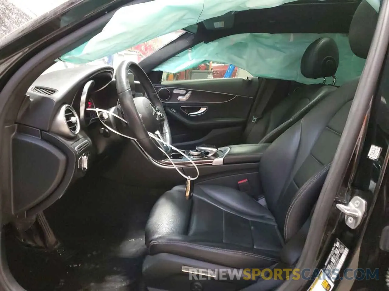 7 Photograph of a damaged car 55SWF8EB0KU322433 MERCEDES-BENZ C-CLASS 2019