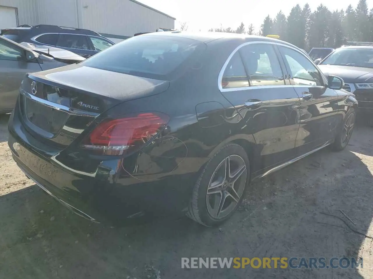 3 Photograph of a damaged car 55SWF8EB1KU283402 MERCEDES-BENZ C-CLASS 2019