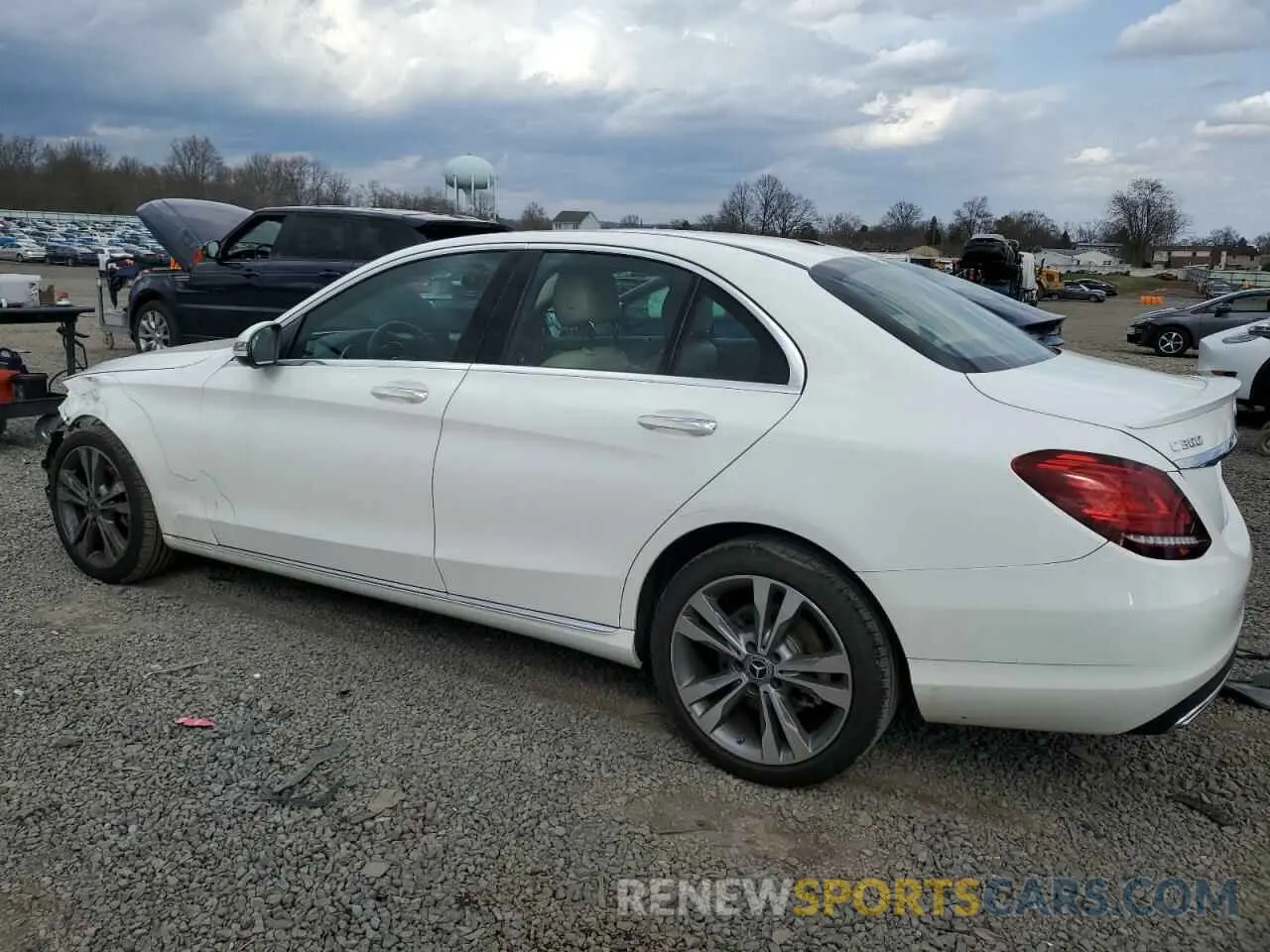 2 Photograph of a damaged car 55SWF8EB1KU292343 MERCEDES-BENZ C-CLASS 2019