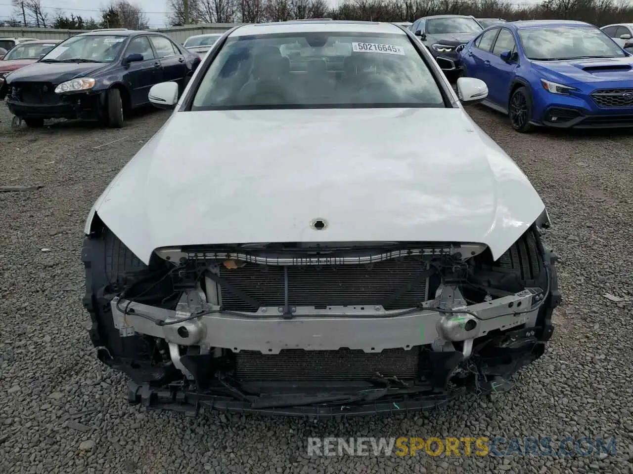 5 Photograph of a damaged car 55SWF8EB1KU292343 MERCEDES-BENZ C-CLASS 2019