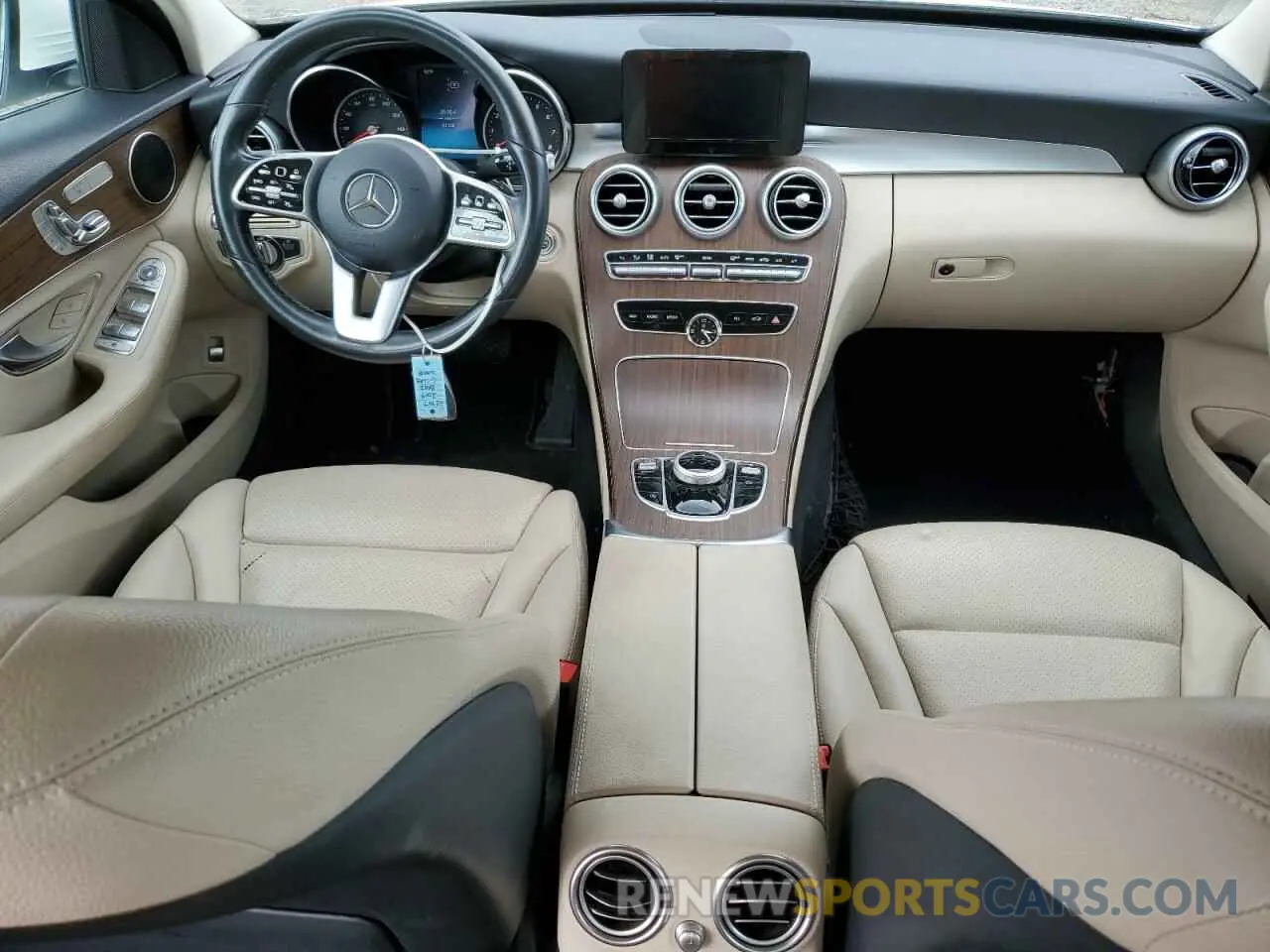 8 Photograph of a damaged car 55SWF8EB1KU292343 MERCEDES-BENZ C-CLASS 2019