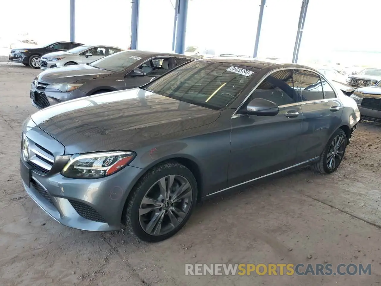 1 Photograph of a damaged car 55SWF8EB1KU305754 MERCEDES-BENZ C-CLASS 2019