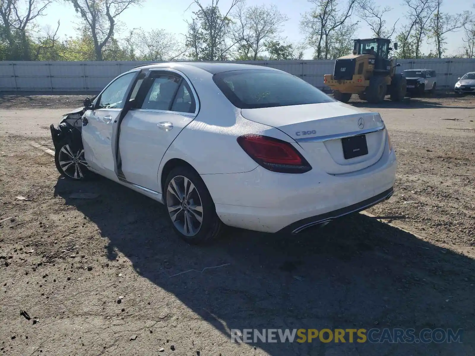 3 Photograph of a damaged car 55SWF8EB2KU292495 MERCEDES-BENZ C CLASS 2019