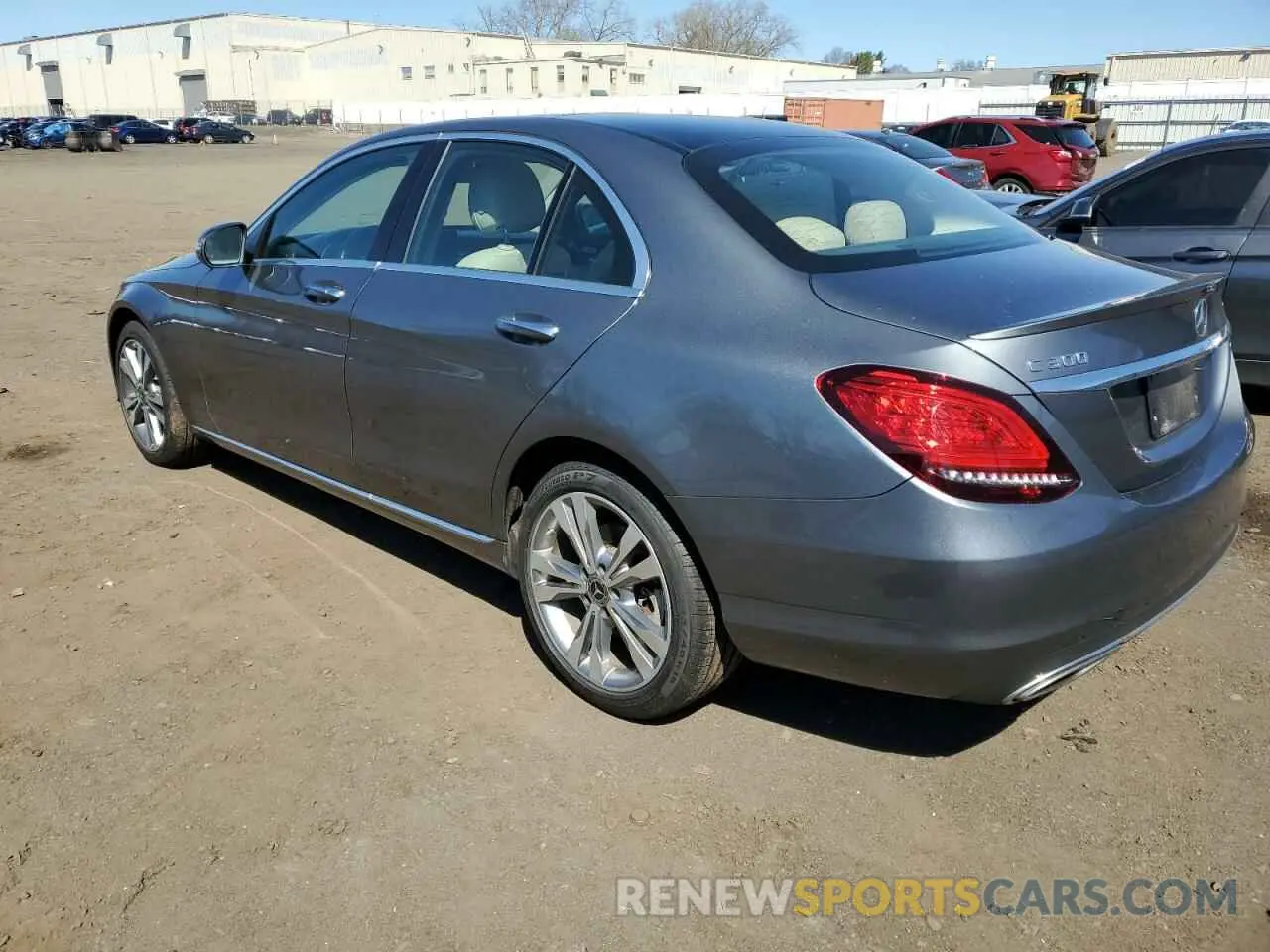 2 Photograph of a damaged car 55SWF8EB2KU292884 MERCEDES-BENZ C-CLASS 2019