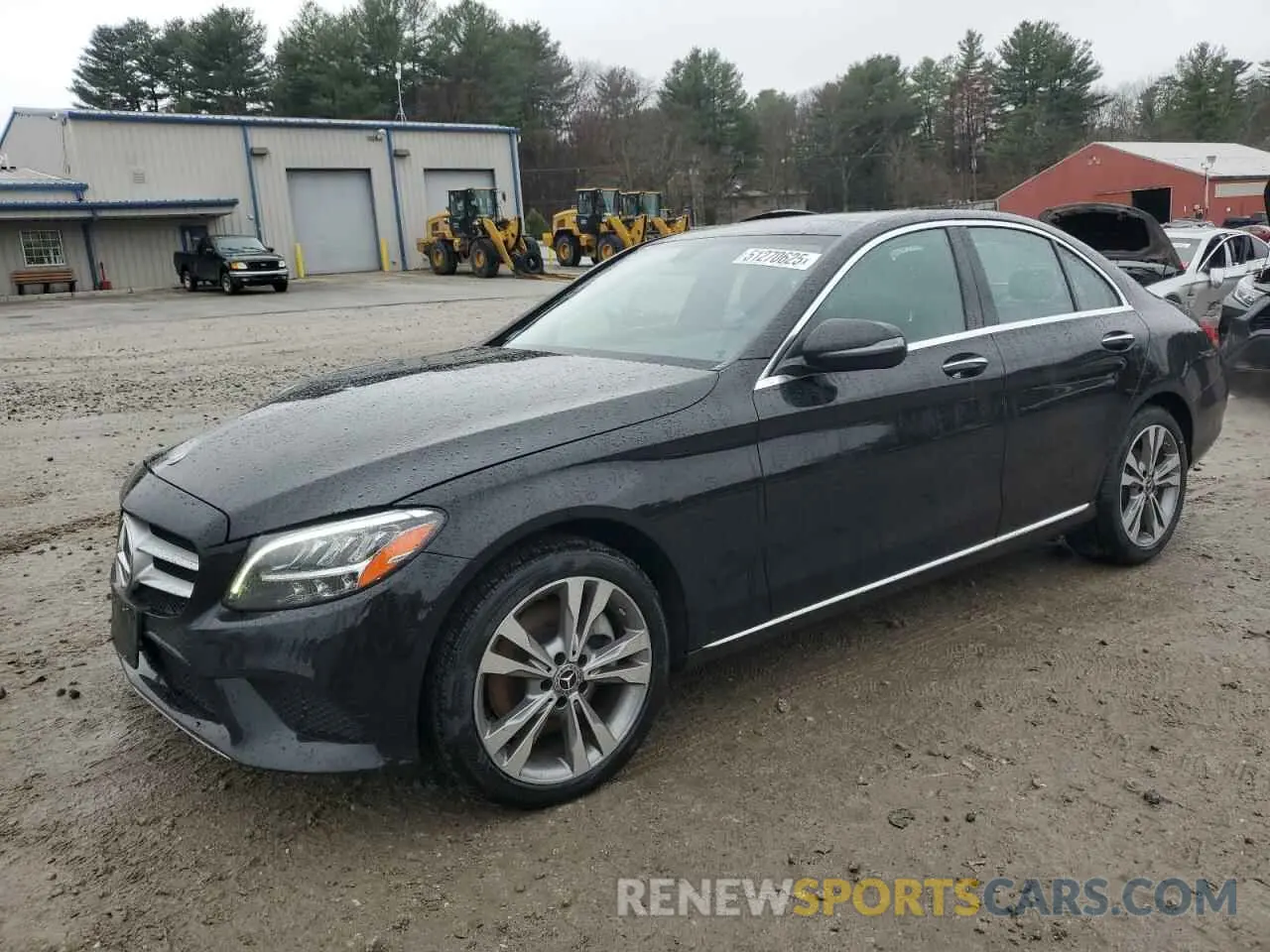 1 Photograph of a damaged car 55SWF8EB3KU284583 MERCEDES-BENZ C-CLASS 2019
