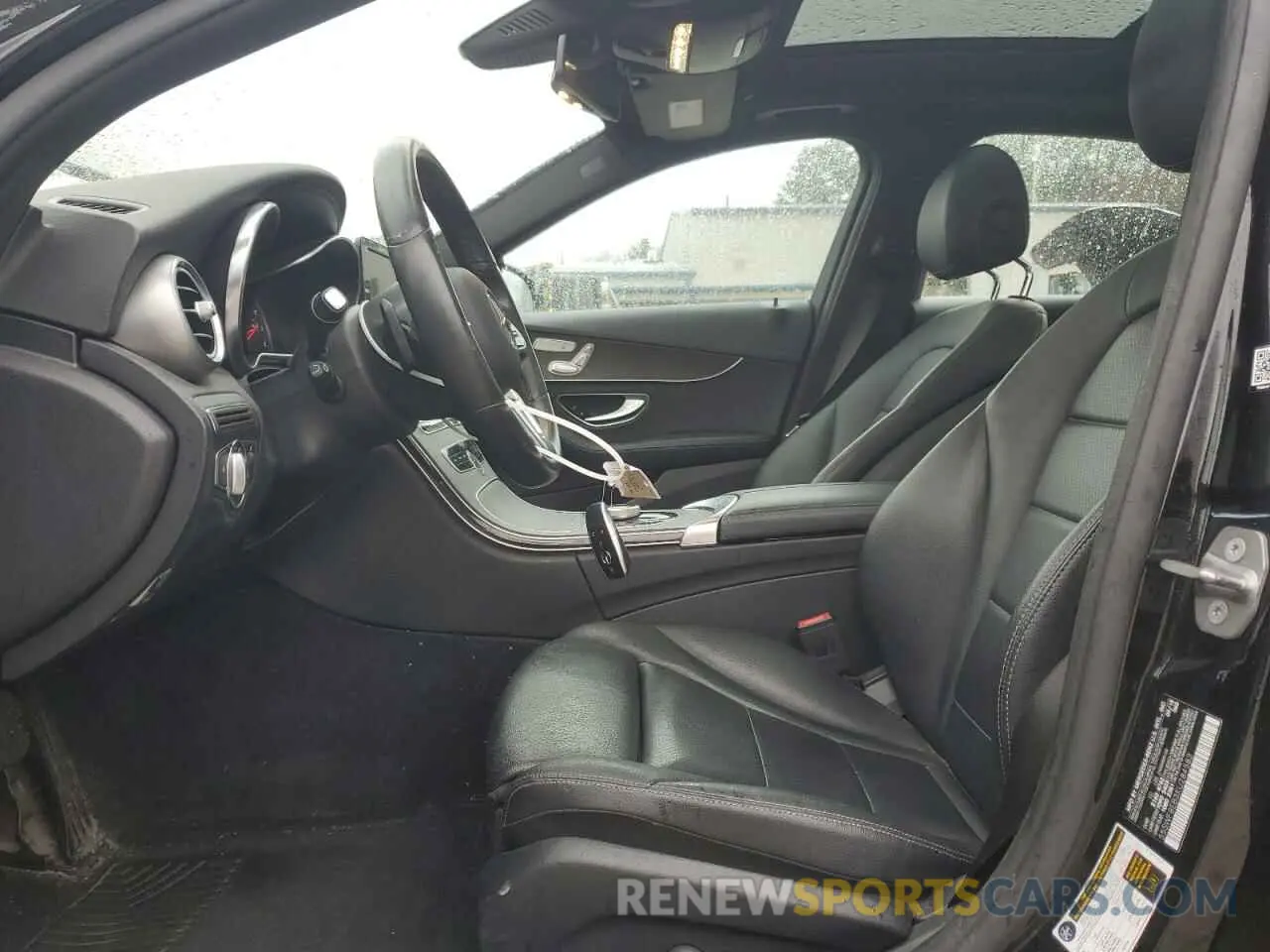 7 Photograph of a damaged car 55SWF8EB3KU284583 MERCEDES-BENZ C-CLASS 2019