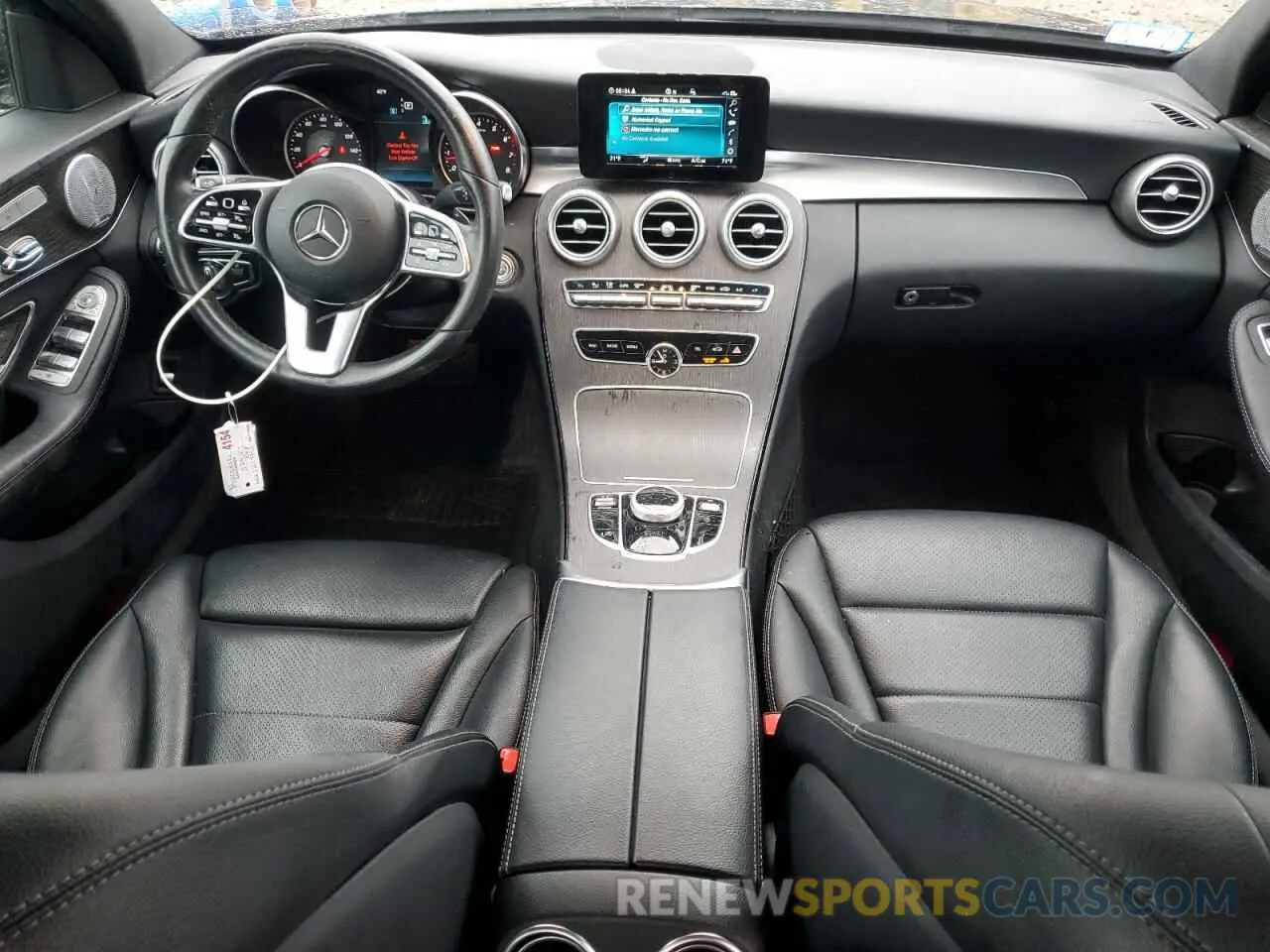 8 Photograph of a damaged car 55SWF8EB3KU284583 MERCEDES-BENZ C-CLASS 2019