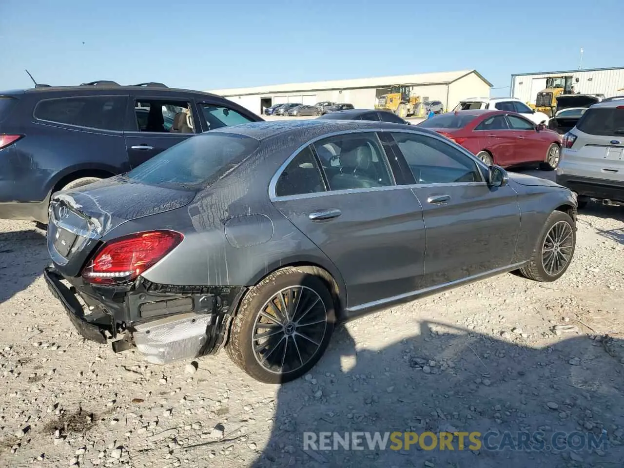 3 Photograph of a damaged car 55SWF8EB3KU293252 MERCEDES-BENZ C-CLASS 2019