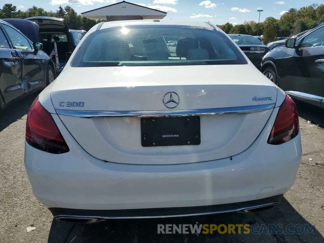 6 Photograph of a damaged car 55SWF8EB3KU300281 MERCEDES-BENZ C-CLASS 2019