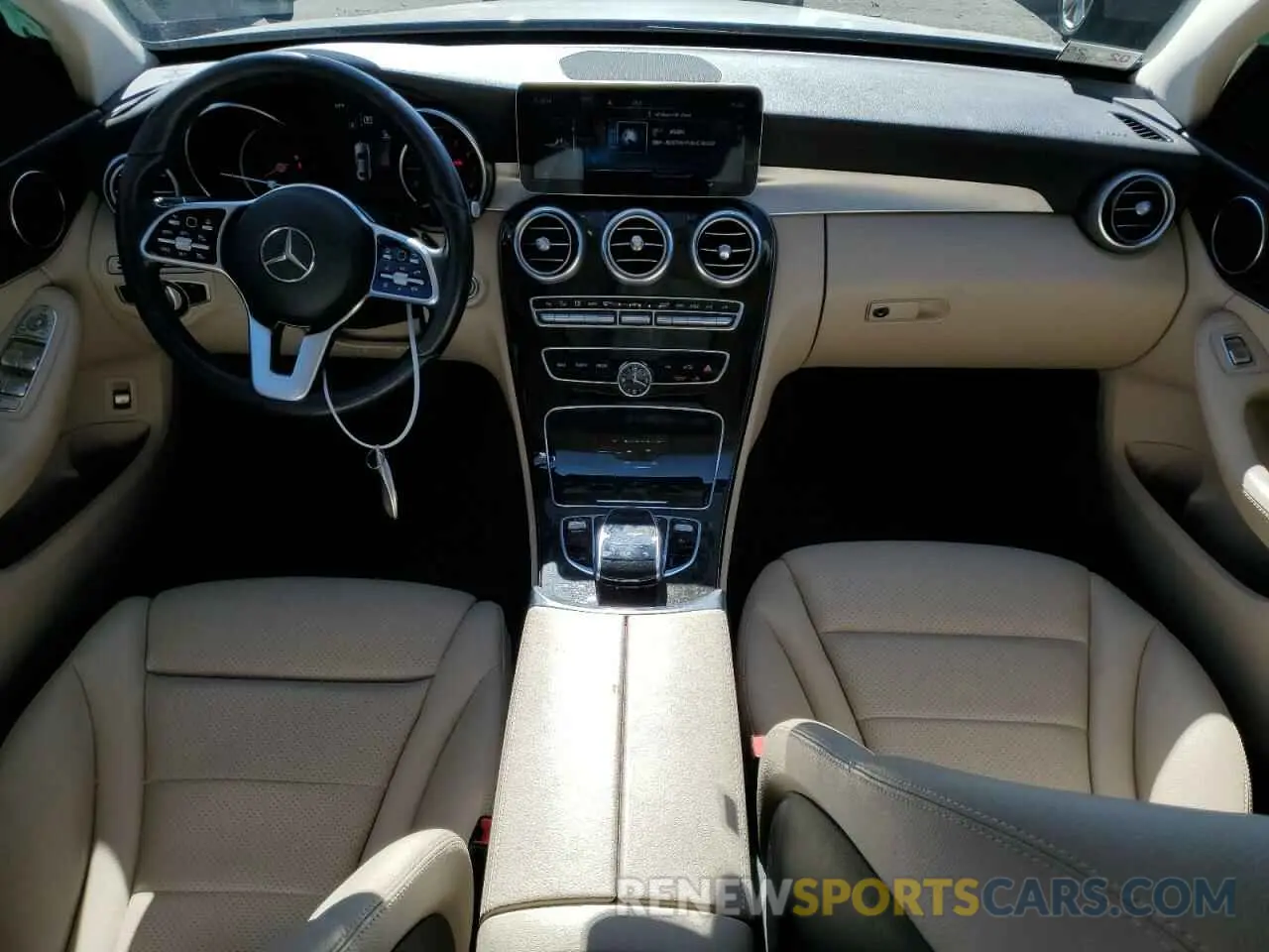 8 Photograph of a damaged car 55SWF8EB3KU300281 MERCEDES-BENZ C-CLASS 2019