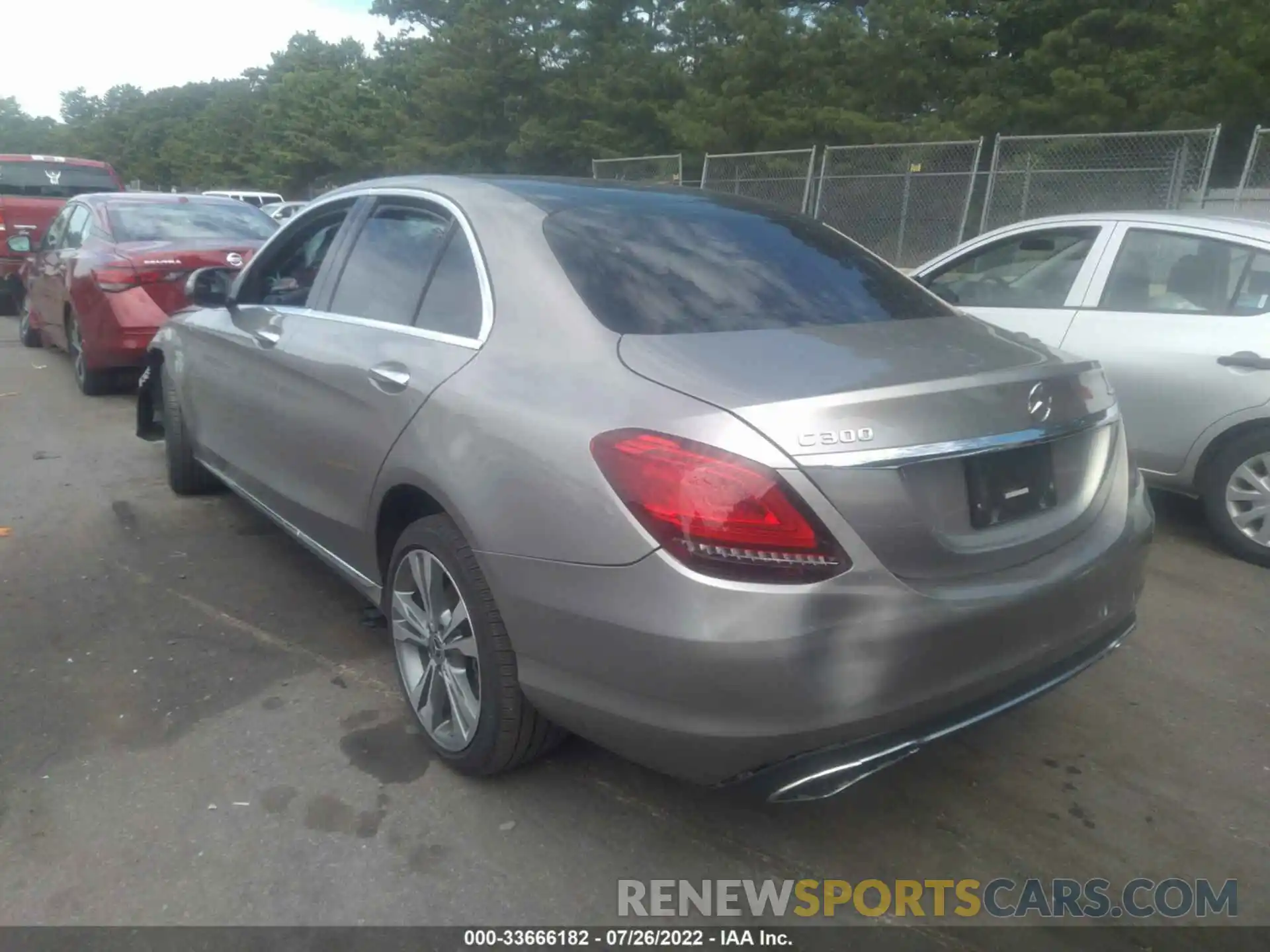 3 Photograph of a damaged car 55SWF8EB3KU306419 MERCEDES-BENZ C-CLASS 2019