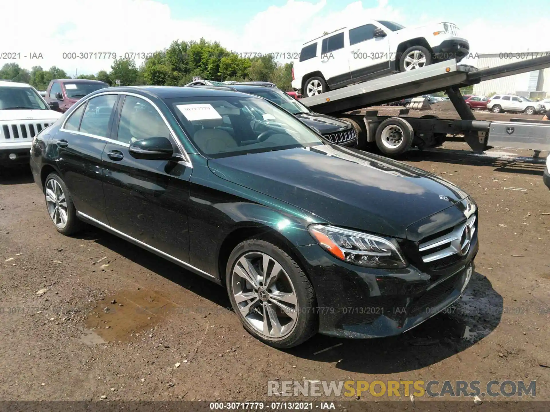 1 Photograph of a damaged car 55SWF8EB3KU306999 MERCEDES-BENZ C-CLASS 2019