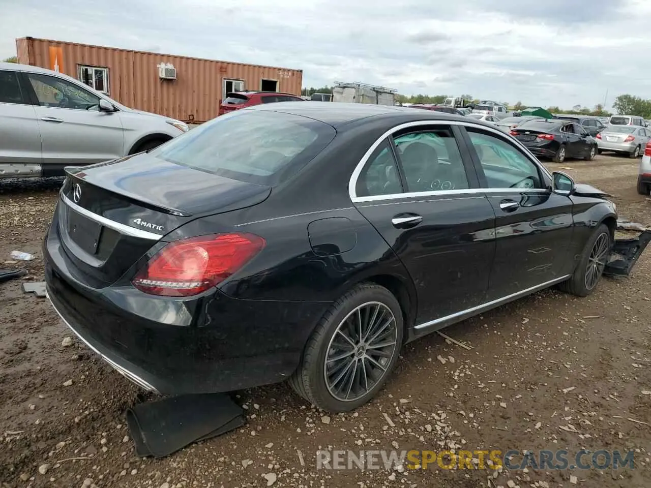 3 Photograph of a damaged car 55SWF8EB3KU313659 MERCEDES-BENZ C-CLASS 2019